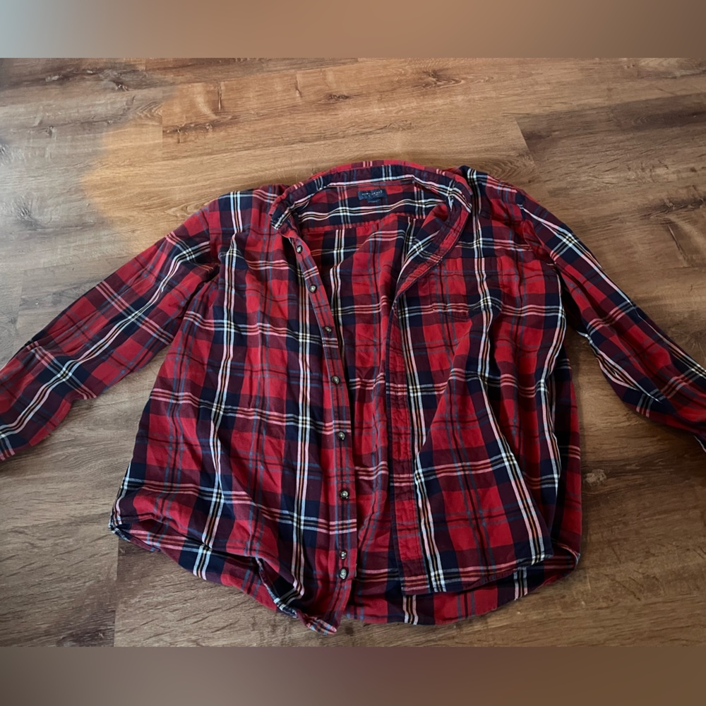 Flannel button up